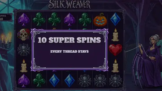 SILKWEAVER: super spins intro