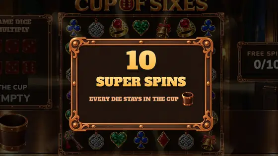 CUP OF SIXES: super spins intro